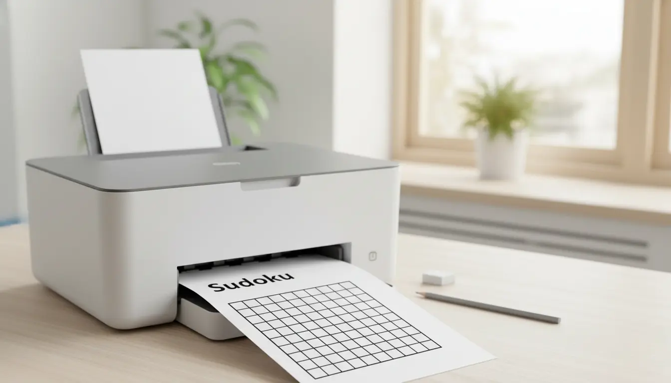 printable large print sudoku